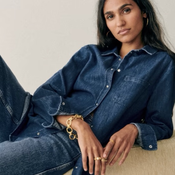 Sezane Denim Tomboy. - Picture 5 of 10